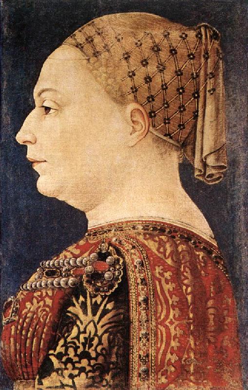 BEMBO, Bonifazio Portrait of Bianca Maria Sforza